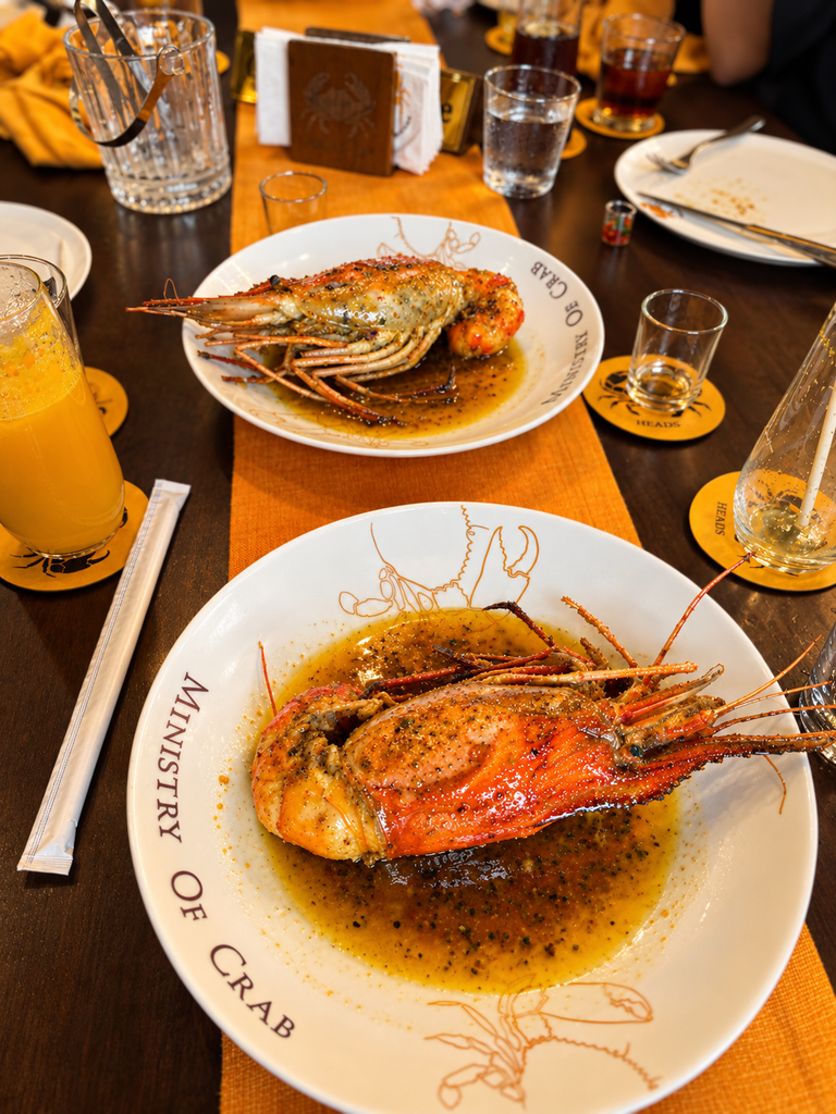 buttery crustaceans at a seafood feast